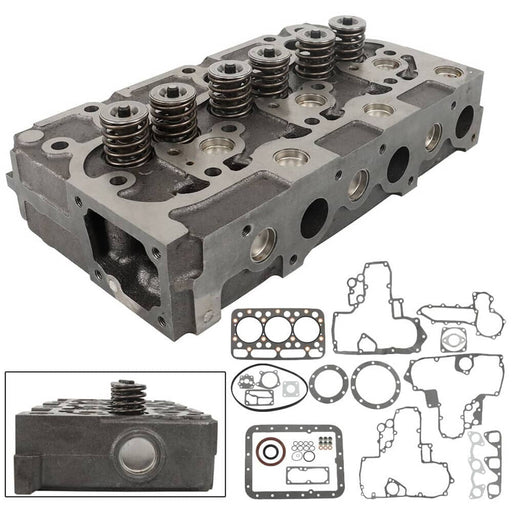 DURAFORCE Complete Cylinder Head & Full Gasket Kit For Kubota D1402 Engine