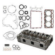 DURAFORCE Complete Cylinder Head Assy With Valves & Full Gasket Kit For Kubota D905 Engine