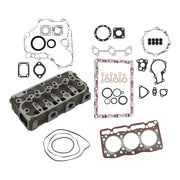 DURAFORCE Complete Cylinder Head Assy With Valves & Full Gasket Kit For Kubota D905 Engine