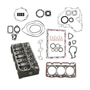DURAFORCE Complete Cylinder Head Assy With Valves & Full Gasket Kit For Kubota D905 Engine