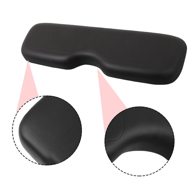 DURAFORCE Black Golf Cart Front Seat Cushion w/ Hardware For EZGO Medalist TXT 1994-2013