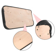 DURAFORCE Black Golf Cart Front Seat Cushion w/ Hardware For EZGO Medalist TXT 1994-2013
