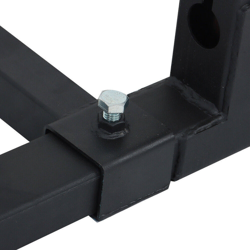 DURAFORCE 2000lbs Clamp on Pallet Forks Loader Bucket Skidsteer Tractor 60" Universal