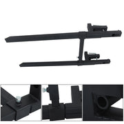 DURAFORCE 2000lbs Clamp on Pallet Forks Loader Bucket Skidsteer Tractor 60" Universal