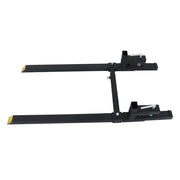 DURAFORCE 2000lbs Clamp on Pallet Forks Loader Bucket Skidsteer Tractor 60" Universal