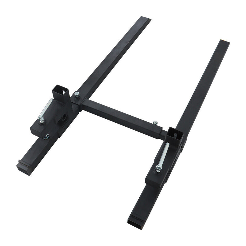 DURAFORCE 2000lbs Clamp on Pallet Forks Loader Bucket Skidsteer Tractor 60" Universal