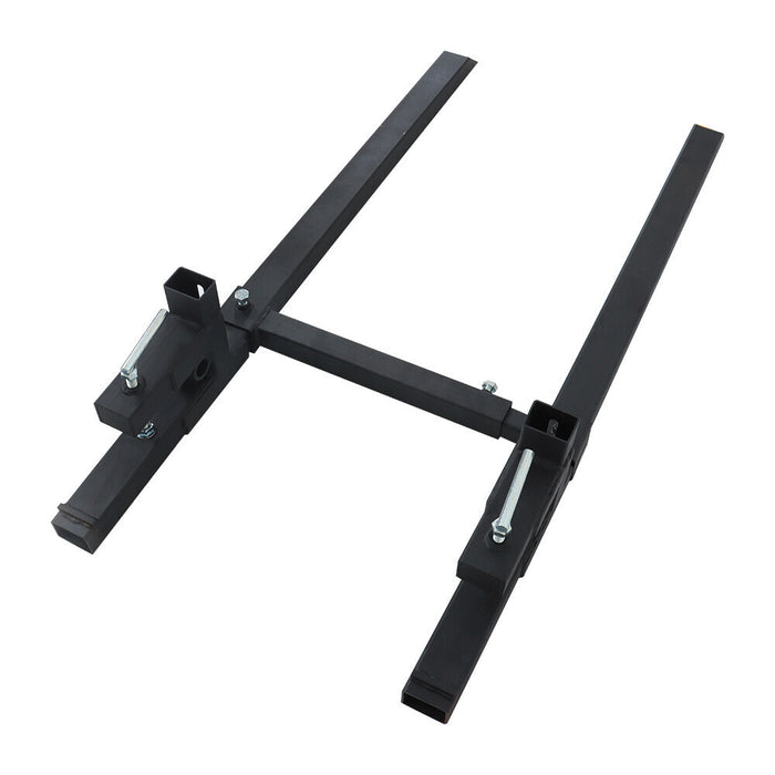 DURAFORCE 2000lbs Clamp on Pallet Forks Loader Bucket Skidsteer Tractor 60" Universal