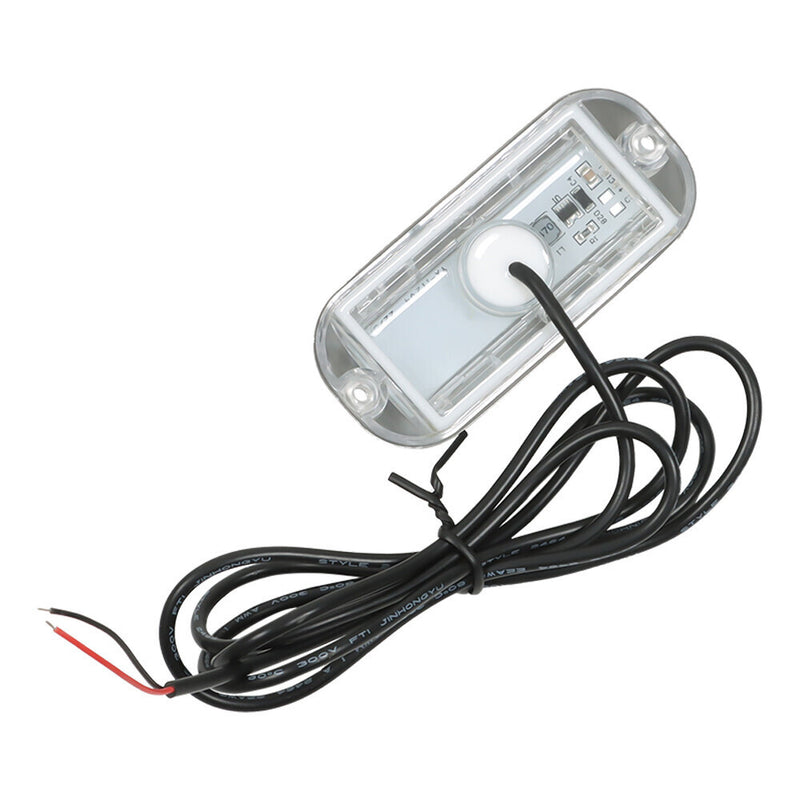DURAFORCE Pair 27 LED Marine Light Boat Lights Stainless Steel Yacht Underwater Lamp Blue