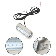 DURAFORCE Pair 27 LED Marine Light Boat Lights Stainless Steel Yacht Underwater Lamp Blue