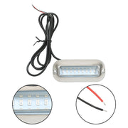 DURAFORCE Pair 27 LED Marine Light Boat Lights Stainless Steel Yacht Underwater Lamp Blue