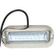 DURAFORCE Pair 27 LED Marine Light Boat Lights Stainless Steel Yacht Underwater Lamp Blue