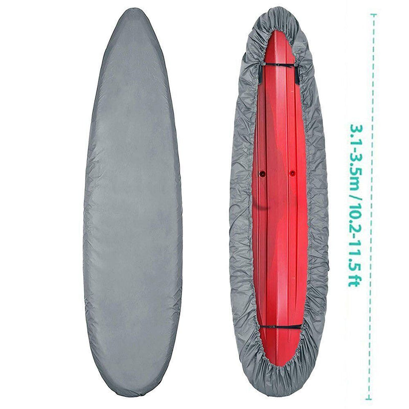 DURAFORCE fit for 3.1~3.5m/10.2ft~11.4ft Kayak Cover Canoe Cover Waterproof UV Resistant