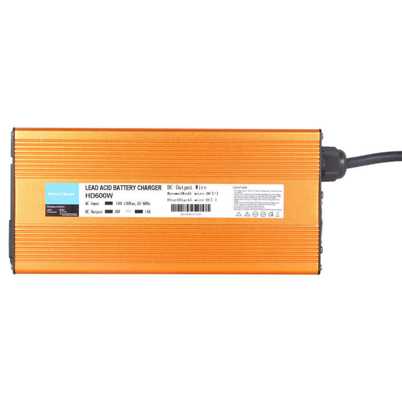 DURAFORCE "D" Style Golf carts plug battery charger 36 volt 14 amp For E-Z-GO and Yamaha