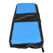 DURAFORCE Blue Front And Rear Seat Covers Set For Club Car Precedent 2004-Up Golf Carts