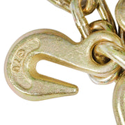 DURAFORCE 5/16" G70 V-Chain Bridle w/ 15" Large J Hooks, T- Hook & J-Hook w/ Grab Hooks 3'