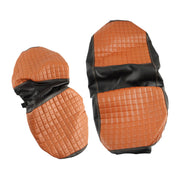 DURAFORCE Universal Size Rear Seat Cover For EZGo Club Car Yamaha Models Brown Color