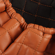 DURAFORCE Universal Size Rear Seat Cover For EZGo Club Car Yamaha Models Brown Color
