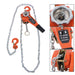 DURAFORCE 3/4 Ton 1650 lbs Capacity Come Along Manual Lever Chain Hoist 10FT G80 Chain