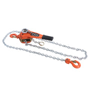 DURAFORCE 3/4 Ton 1650 lbs Capacity Come Along Manual Lever Chain Hoist 10FT G80 Chain