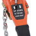 DURAFORCE 3/4 Ton 1650 lbs Capacity Come Along Manual Lever Chain Hoist 10FT G80 Chain