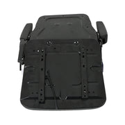 DURAFORCE Forklift Seat PVC Universal Adjustable Backrest Tractor Seat Safety Belt Armrest