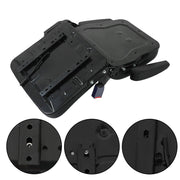 DURAFORCE Forklift Seat PVC Universal Adjustable Backrest Tractor Seat Safety Belt Armrest