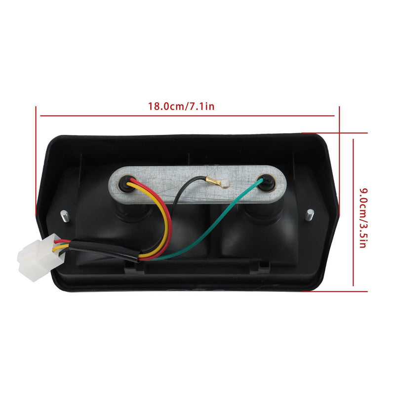 DURAFORCE For Kubota Tractor Left Side Tail Lamps Signal Lights L2800 L3430 L3240 L3400