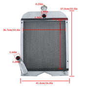 DURAFORCE 8N8005 86551430 2 low Full Aluminum Radiator For Ford Tractor 2N 8N 9N Model