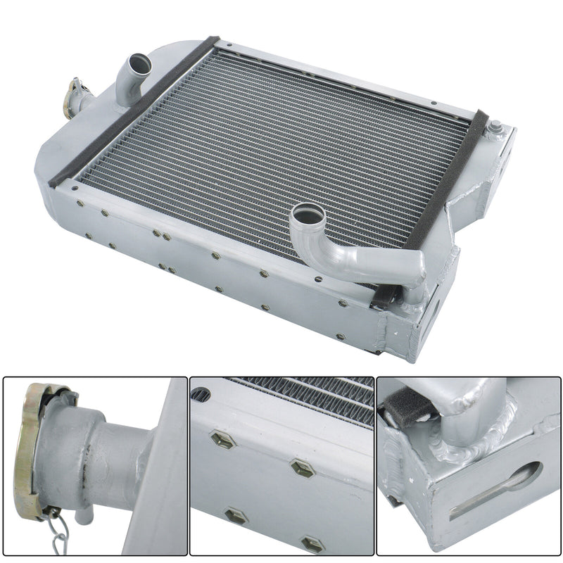 DURAFORCE 8N8005 86551430 2 low Full Aluminum Radiator For Ford Tractor 2N 8N 9N Model