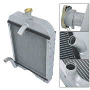 DURAFORCE 8N8005 86551430 2 low Full Aluminum Radiator For Ford Tractor 2N 8N 9N Model