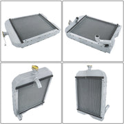 DURAFORCE 8N8005 86551430 2 low Full Aluminum Radiator For Ford Tractor 2N 8N 9N Model