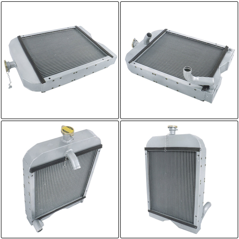 DURAFORCE 8N8005 86551430 2 low Full Aluminum Radiator For Ford Tractor 2N 8N 9N Model