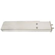 DURAFORCE 30" Stainless Steel Mud Flap Hanger w/ Light Cutouts Spring Loaded 2 1/2 Patter