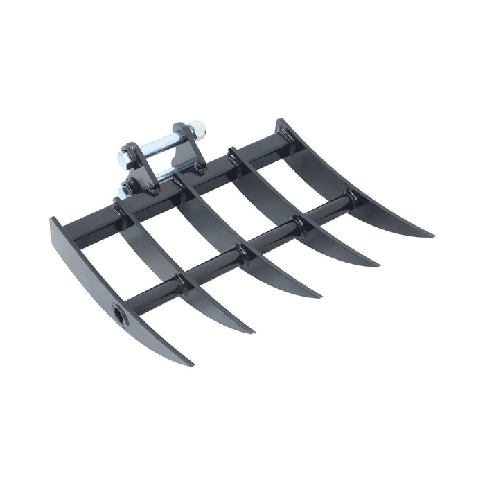 DURAFORCE Rake Attachments For One Ton to 1.5Ton Mini Excavator Small Digger