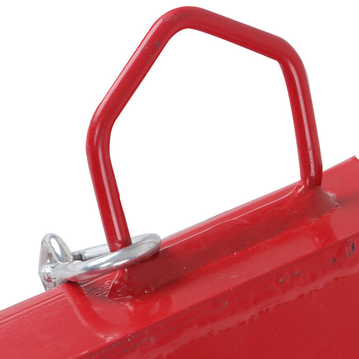 DURAFORCE Insert Forklift Trailer Hitch Receiver for Pallet Forks Towing Adapter 2 Inch