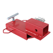 DURAFORCE Insert Forklift Trailer Hitch Receiver for Pallet Forks Towing Adapter 2 Inch