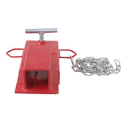 DURAFORCE Insert Forklift Trailer Hitch Receiver for Pallet Forks Towing Adapter 2 Inch