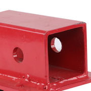 DURAFORCE Insert Forklift Trailer Hitch Receiver for Pallet Forks Towing Adapter 2 Inch
