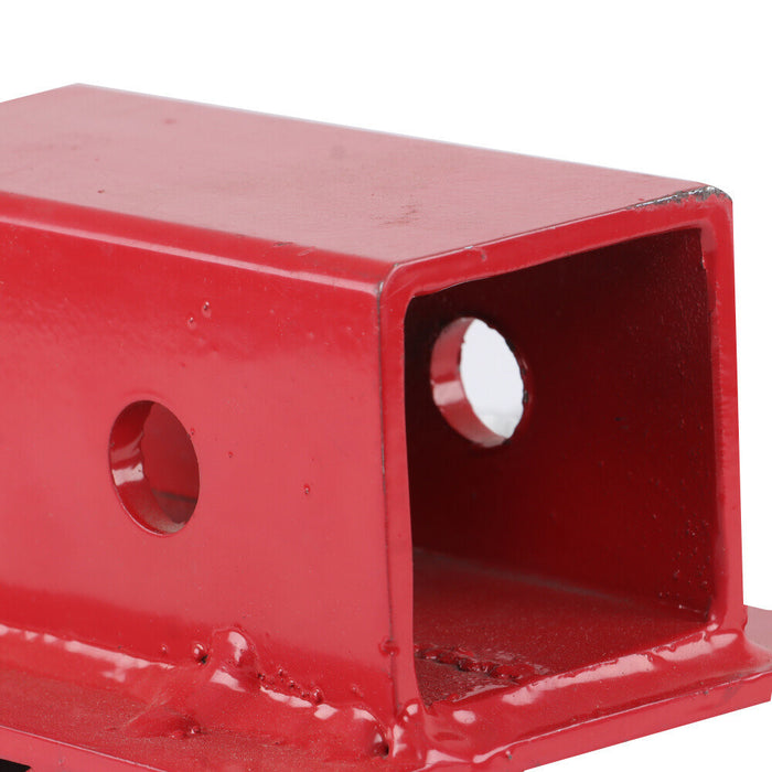 DURAFORCE Insert Forklift Trailer Hitch Receiver for Pallet Forks Towing Adapter 2 Inch