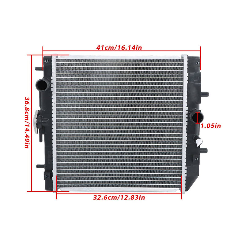 DURAFORCE K756185210 Radiator For Kubota RTV900 RTV900T RTV900T5-H/T2 RTV900T6 RTV900T9
