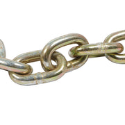 DURAFORCE 2 Pack 3/8"X20' G70 Tow Chain Tie Down Binder Chain Flatbed Truck Trailer Safety