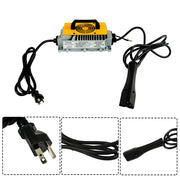 DURAFORCE 48Volt 18Amps| Battery Charger For E-Z-Go RXV Golf Carts W/ Triangular Plug IP67
