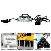 DURAFORCE 48Volt 18Amps| Battery Charger For E-Z-Go RXV Golf Carts W/ Triangular Plug IP67