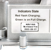 DURAFORCE 48Volt 18Amps| Battery Charger For E-Z-Go RXV Golf Carts W/ Triangular Plug IP67