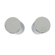 DURAFORCE Chrome Lug Nut Covers Screw On Tube Style ABS Plastic 33mm Semi Truck Pack of 20