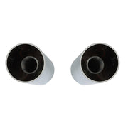 DURAFORCE Chrome Lug Nut Covers Screw On Tube Style ABS Plastic 33mm Semi Truck Pack of 20