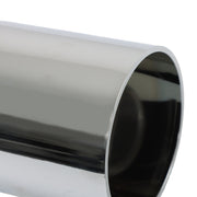 DURAFORCE Chrome Lug Nut Covers Screw On Tube Style ABS Plastic 33mm Semi Truck Pack of 20