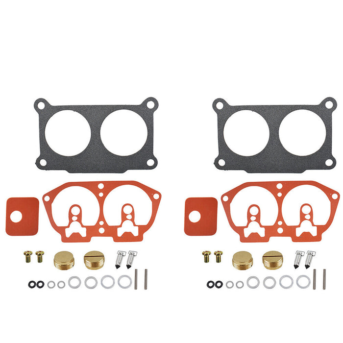 DURAFORCE 2* Carb Carburetor Rebuild Kit Fit For Yamaha 115-225 HP 1986-1995 Outboard V-4