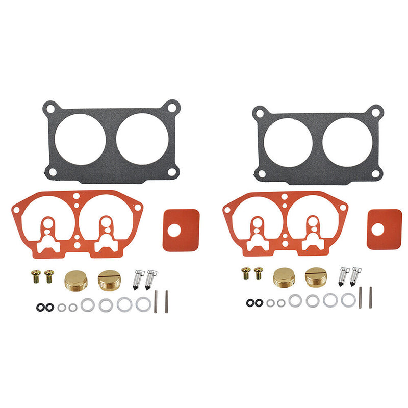 DURAFORCE 2* Carb Carburetor Rebuild Kit Fit For Yamaha 115-225 HP 1986-1995 Outboard V-4