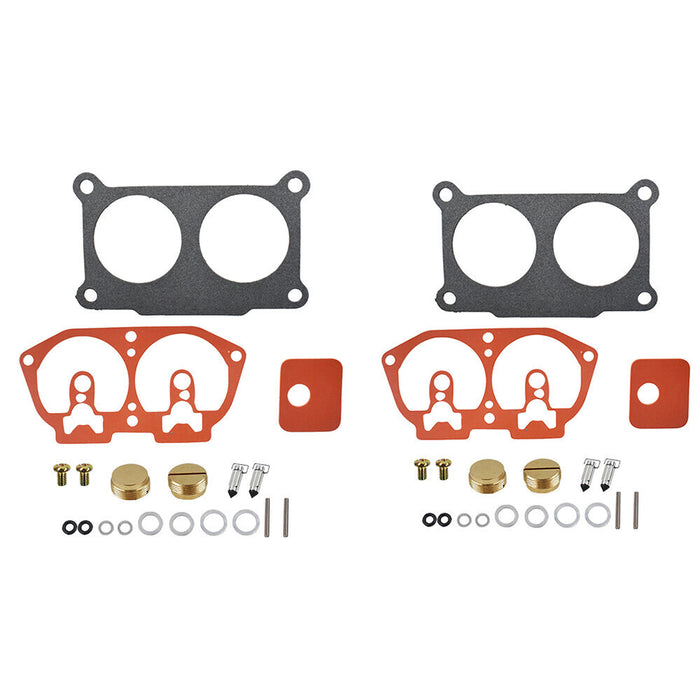 DURAFORCE 2* Carb Carburetor Rebuild Kit Fit For Yamaha 115-225 HP 1986-1995 Outboard V-4